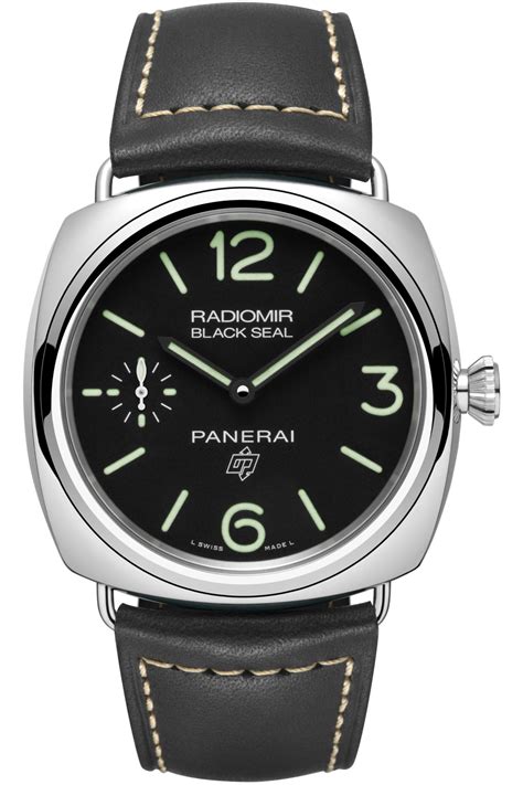 panerai radiomir black seal review|panerai radiomir vintage.